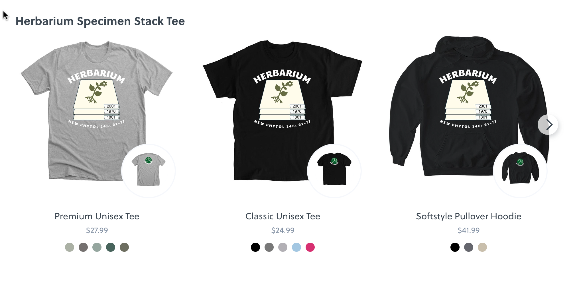 DARU Herbarium Specimen Tee